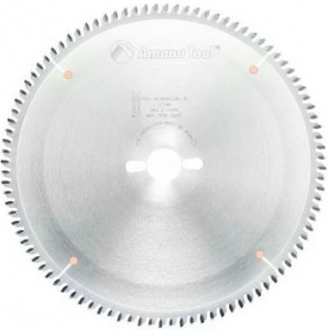 Amana Tool MS12960-30 Carbide Tipped Double-Face Melamine 12 Inch D x 96T H-ATB, -6 Deg, 30MM Bore, Circular Saw Blade