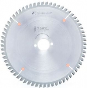 Amana Tool LB220T641 Carbide Tipped Holz-Her Plastic No Melt 220MM D x 64T TCG, -2 Deg, 30MM Bore, Circular Saw Blade