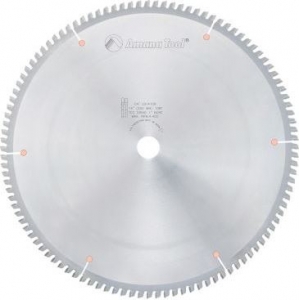 Amana Tool LB14108 Carbide Tipped Non-Melt Plastic 14 Inch D x 108T M-TCG, -2 Deg, 1 Inch Bore, Circular Saw Blade