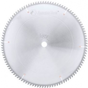 Amana Tool 518108 Carbide Tipped Aluminum and Non-Ferrous Metals 18 Inch D x 108T TCG, -6 Deg, 1 Inch Bore, Circular Saw Blade