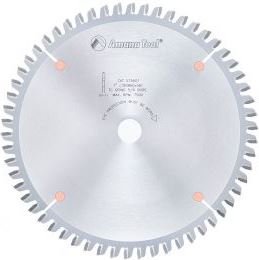 Amana Tool 575601 Carbide Tipped Aluminum and Non-Ferrous Metals 7 Inch D x 58T TCG, -6 Deg, 5/8 Bore, Circular Saw Blade