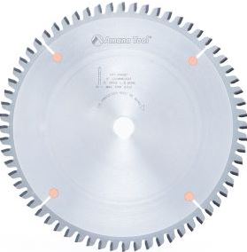 Amana Tool 586401 Carbide Tipped Aluminum and Non-Ferrous Metals 8 Inch D x 64T TCG, -6 Deg, 5/8 Bore, Circular Saw Blade