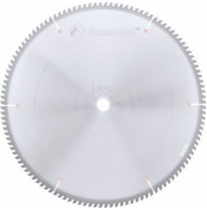 Amana Tool 518121 Carbide Tipped Aluminum and Non-Ferrous Metals 18 Inch D x 120T TCG, -6 Deg, 1 Inch Bore, Circular Saw Blade