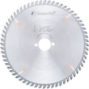 Amana Tool DT220T641 Carbide Tipped Ditec Holz-Her General Purpose 220MM D x 64T TCG, 10 Deg, 30MM Bore, Circular Saw Blade