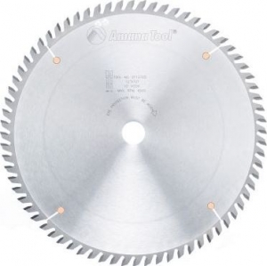 Amana Tool DT12720 Carbide Tipped Sliding Table Saw 12 Inch D x 72T ATB, 10 Deg, 1 Inch Bore, Circular Saw Blade