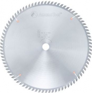 Amana Tool DT14840 Carbide Tipped Sliding Table Saw 14 Inch D x 84T ATB, 10 Deg, 1 Inch Bore, Circular Saw Blade