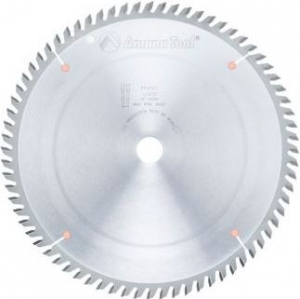 Amana Tool DT12721 Carbide Tipped Sliding Table Saw 12 Inch D x 72T TCG, 10 Deg, 1 Inch Bore, Circular Saw Blade