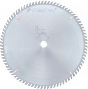 Amana Tool DT14841 Carbide Tipped Sliding Table Saw 14 Inch D x 84T TCG, 10 Deg, 1 Inch Bore, Circular Saw Blade