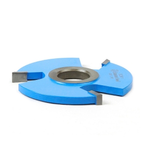 Amana Tool SC611 Carbide Tipped 3-Wing Straight Edge 2-7/8 D x 1/4 CH x 1/2 & 3/4 Bore Shaper Cutter