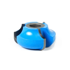 Amana Tool SC410 Carbide Tipped 3-Wing Corner Round & Cove 1/2 R x 2-3/4 D x 1-3/8 CH x 1/2 & 3/4 Bore Shaper Cutter