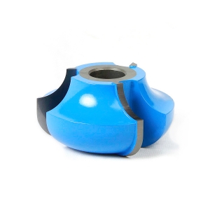 Amana Tool SC412 Carbide Tipped 3-Wing Corner Round & Cove 5/8 R x 3 D x 1-9/16 CH x 1/2 & 3/4 Bore Shaper Cutter