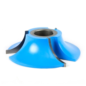 Amana Tool A-30-118 Carbide Tipped 3-Wing Heavy-Duty Corner Round 1-1/4 R x 5 D x 1-1/2 CH x 1-1/4 Bore Shaper Cutter