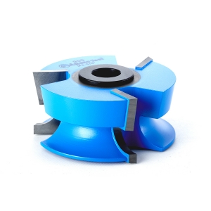 Amana Tool 900 Carbide Tipped 3-Wing Door Lip 3/8 R x 10 Deg x 2-5/8 D x 1-3/16 CH x 1/2 & 3/4 Bore Shaper Cutter