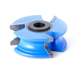 Amana Tool 964 Carbide Tipped 3-Wing Classical 3/16 R x 2-5/8 D x 1 CH x 1/2 & 3/4 Bore Shaper Cutter