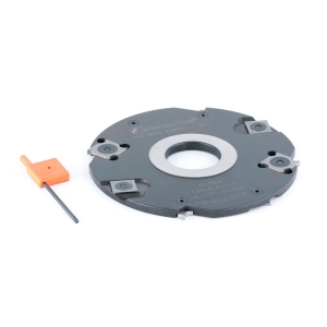 Amana Tool 61466 Insert Carbide Grooving w/Scorer 1/4 CH x 125mm (5) D x 1-1/4 Bore Shaper Cutter