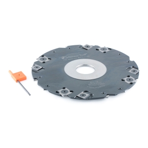 Amana Tool 61458 Insert Carbide Grooving w/Scorer 4mm (5/32) CH x 180mm (7-1/16) D x 1-1/4 Bore Shaper Cutter