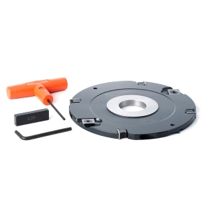 Amana Tool 61414 Insert Carbide Grooving w/Scorer 8mm CH x 150mm D x 1-1/4 Bore Shaper Cutter