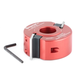 Amana Tool 61100 Profile-Pro Aluminum Cutterhead 88mm D x 40mm CH x 30mm Bore Shaper Cutter