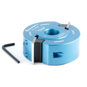 Amana Tool 61200 Profile-Pro Aluminum Cutterhead 100mm D x 40mm CH x 1 Bore Shaper Cutter