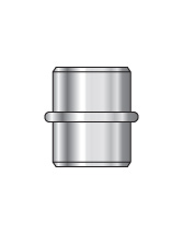 Amana Tool BU-912 Double T Reduction Bushings 1-1/4 D x 1 ID x 1-5/16 Inch Thick