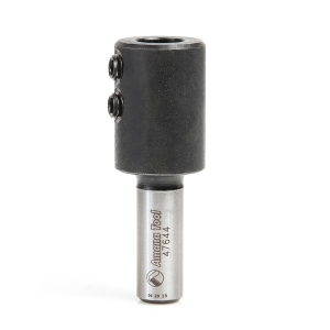 Amana Tool 47644 10mm Shank x 10mm Inner Dia. Dowel Drill/Boring Bit Adapter for CNC Standard Collet/Tool Holder