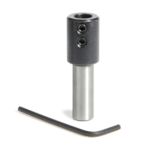 Amana Tool 47638 1/2 Inch Shank x 10mm Inner Dia. Dowel Drill/Boring Bit Adapter for CNC Standard Collet/Tool Holder