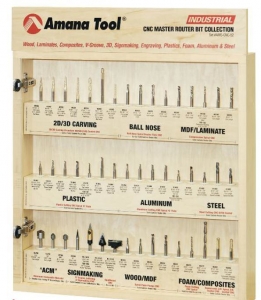 AMS-CNC-58 CNC Master Router Bit Collection