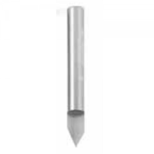 45623 45&deg; Angle x 0.042" Tip Width x 0.242" CL x 1/4" Shank x 2" OAL x 1 Flute