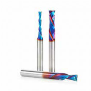 AMS-234-K 3-Piece Solid Carbide CNC Starter Router Bit Pack, 1/4" Shank, Includes 46225-K, 46202-K & 46170-K