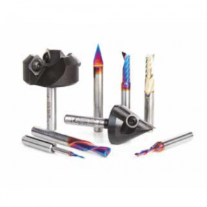 AMS-261 8-Piece Solid Carbide & Insert Carbide CNC Advance Master Router Bit Collection, 1/4" Shank, Includes 46213-K, RB-102, 46200-K, 46202-K, 45771-K, 51404-K, 51402-Z, RC-1148 & RC-2265