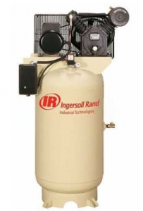 Ingersoll Rand 2545K10-V, 10HP, Two-Stage Compressor, 120 Gal, Vert., 175 PSI, 35 CFM, 3-Phase 460V
