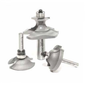 49666 1-9/32" CD x 11/32" Radius x 3/8" CL x 1/8" B1 x 1/4" Shank x 2" OAL x 2 Flute Ogee Rail