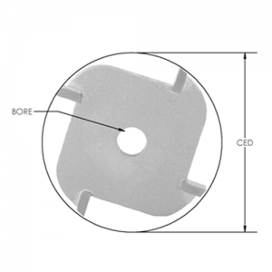 SL093-4 1-7/8" CD x .093" KERF x 3/32" KERF x 5/16" BORE