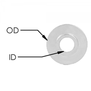 SDS105 3/8" O.D. x 1/8" I.D., For SBE105, 10 PCS