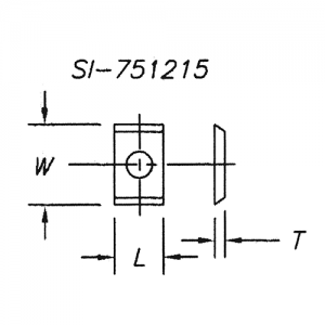 SI-861215 8.6 x 12 x 1.5 (L x W x T)