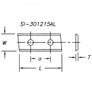 SI-301215AR 30 x 12 x 1.5 Angle Right (L x W x T)