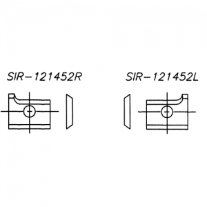 SIR-121452R-2 12 x 14.5 x 2 RH 2mm Radius (L x W x T)