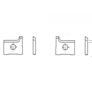 SIR-1961522R-2 19.6 x 15.2 x 2 RH 2mm Radius (L x W x T)