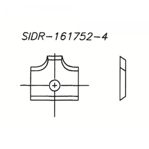 SIDR-161752-2 16 x 17.5 x 2.0 R-2 (L x W x T)
