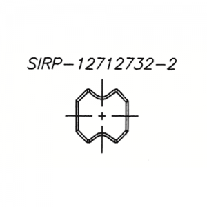 SIRP-12712732-2 12.7 x 12.7 x 3.2 R-2 (L x W x T)
