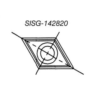 SISG-142820 14 x 28 x 2.0 (L x W x T), 30 Degree