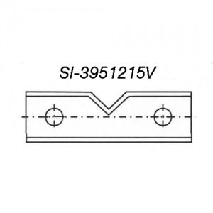 SI-3951215V 39.5 x 12 x 1.5 V (L x W x T)