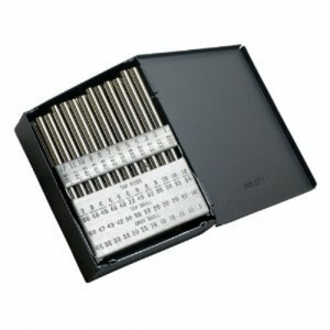 DWD60J-DB-SET #1-60 Size x 60 Piece Qualtech Blank Drill Set
