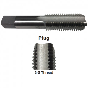 T/A54189 5â€“40 Size x H2 Limit x 3 Flutes Plug Tap