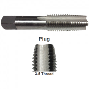 DWT54839 3/4"â€“10 Size x 4 Flutes Plug Tap