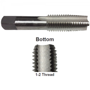 DWT54122 3–56 Size x 3 Flutes Bottoming Tap