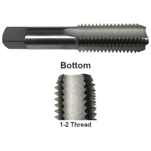 T/AB3X.5 3 x 0.5 Size x 3 Flutes Bottoming Tap