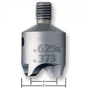TSC1/8HC 1/8" Fastener Size x 0.365 D x 0.124 A x Hi-Shear Hollow Cutter