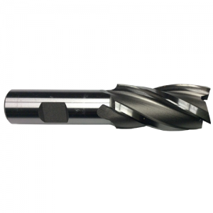 BRCF312 3/8" Size x 3/8" Shank Dia. x 3/4" Flute Length x 2-1/2" OAL HSS Multi Flute Single End End Mill