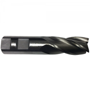 DWCF334 13/16" Size x 5/8" Shank Dia. x 1-7/8" Flute Length x 4" OAL Multi Flute Single End Non Center Cutting End Mill